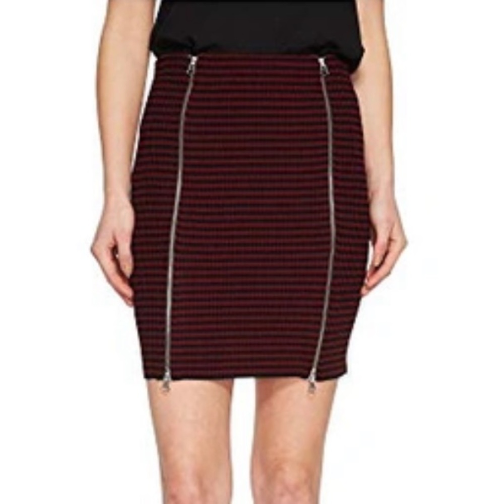 NWOT Alexander McQueen Bodycon Zip Skirt